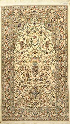 Fine Kashan 'Scherkate-Farsch Iran' (Part- Silk) Rug