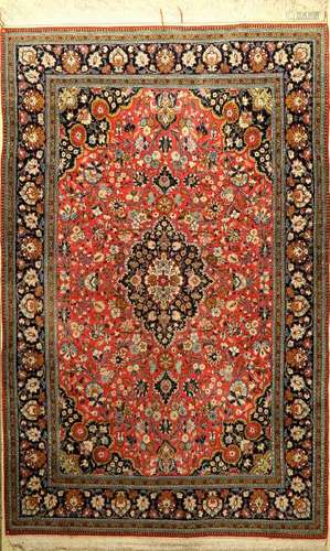 Kurk Qum Rug,