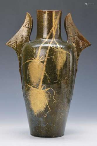 pompous vase, France, around 1890, ManufactoryClement