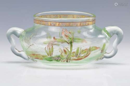 bowl, Cristallerie Emile Gallé, around 1885- 90,
