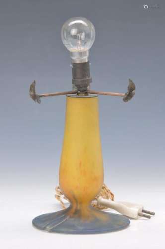 Lamp foot, Le Verre Francais, France, around 1910