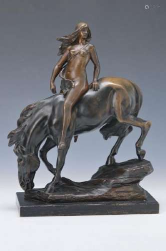 bronze sculpture, Fritz Richter-Elsner, 1884