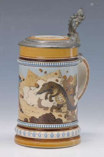 stein, Villeroy & Boch Mettlach, 1898, earthenware