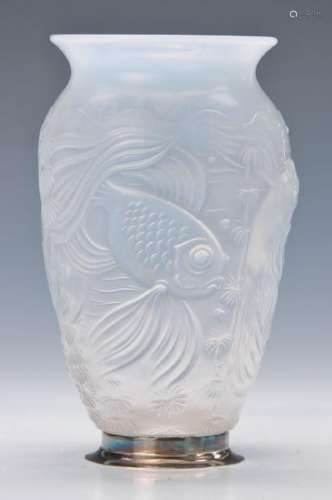 vase, Joseph Inwald Barolac, 1930s, colourless