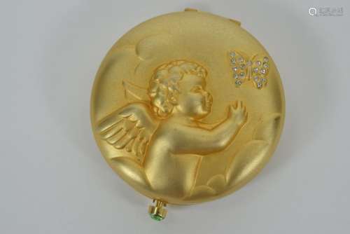 ESTEE LAUDER ANGEL WITH BUTTERFLY COMPACT