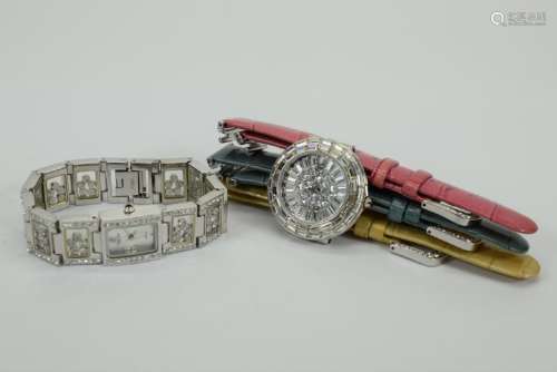 2 VICTORIA WIECK BEVERLY HILLS BLING WATCHES