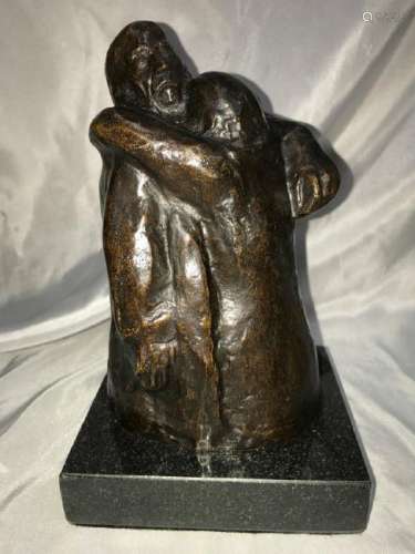 GERMAN BRONZE SCULPTURE KATHE KOLLWITZ