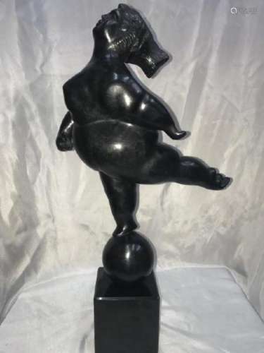 COLOMBIAN BRONZE SCULPTURE FERNANDO BOTERO