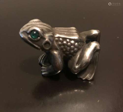 Russian Silver Frog