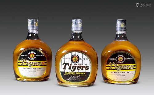 80年代 井沢阪神Tigers （一组3瓶）