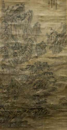 WANG HUI (ATTRIBUTED TO, 1632-1717), LANDSCAPE