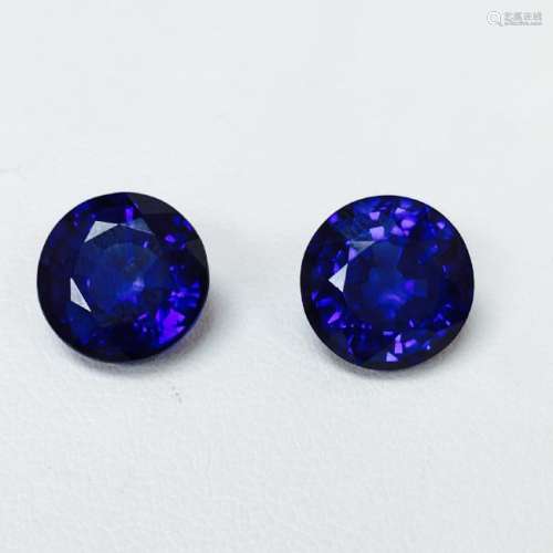 10.70 Carat, Natural Blue Sapphire lot