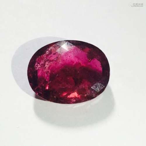 100% Natural 43.85 Carat Rubellite Loose Stone