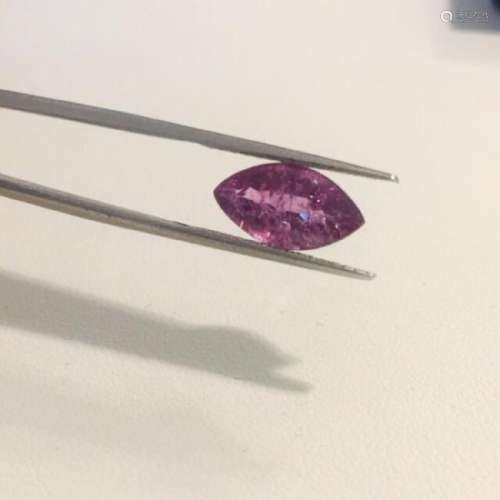 3.75 carat purple sapphire