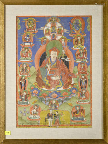 Thanka 'guru Rinpoche'