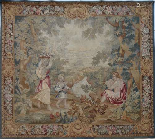 French tapestry 'Pan'