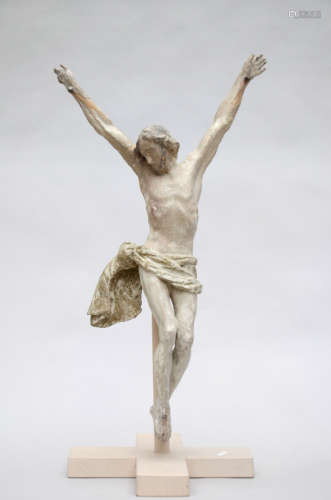 A wooden sculpture of Christ, 17th - 18th century