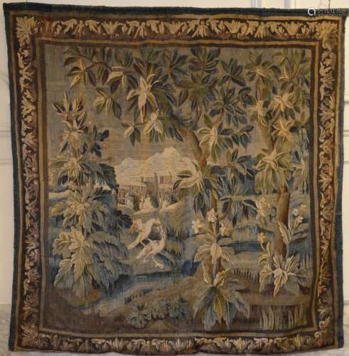 A Flemish tapestry 'verdure'