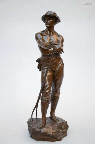 CH Levy: bronze sculpture 'the harvest'