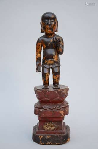 Infant buddha' in wood