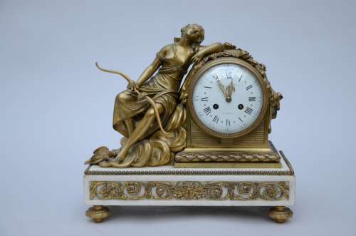A Louis XVI clock 'Raingo FrËres ‡ Paris'