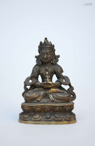 Small Chinese sculpture 'Amitayus'