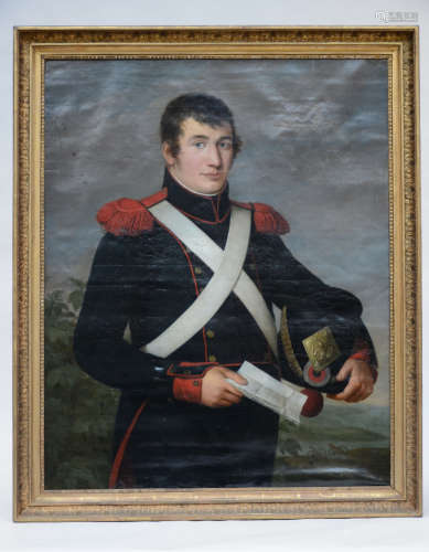 Anonymous: painting (o/c) 'Portrait of officer Van Kerckhove
