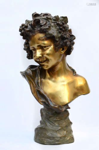 Nelson: romantic bust in bronze