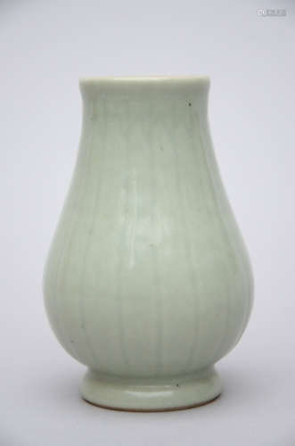 A Chinese vase in celadon porcelain