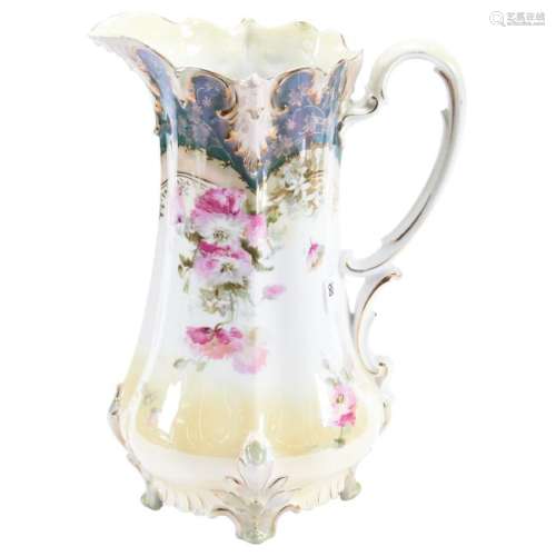 Pitcher Unmarked Prussia 10.25