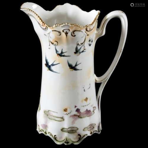 Pitcher Marked RS Prussia 9.75