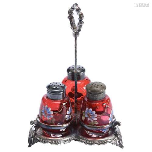 Victorian Condiment Set 7.25