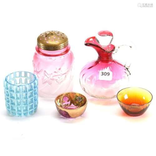 (5) Art Glass Items