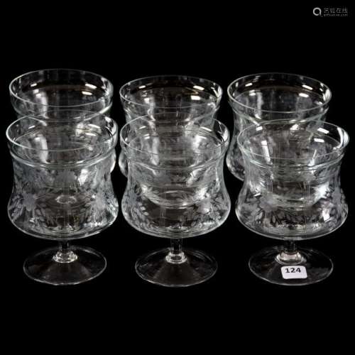 (6) Shrimp Cocktail Glasses 4.75