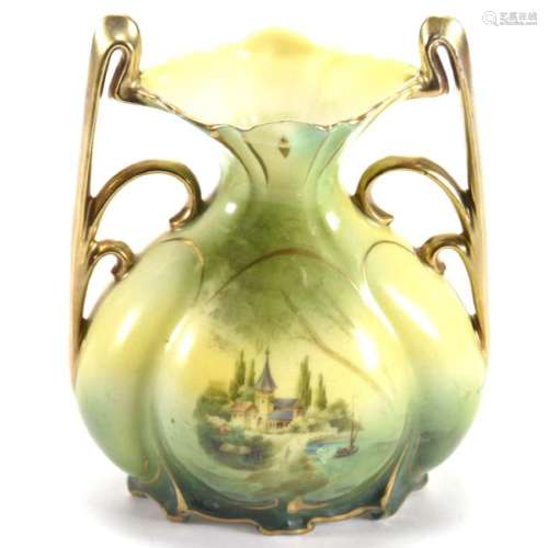 Vase Marked Royal Vienna 5