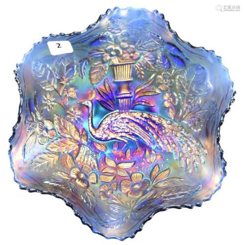 Carnival Glass Bowl 8.5