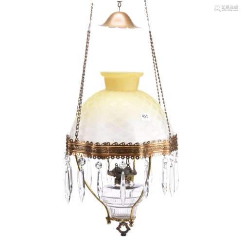 Victorian Hanging Parlor Lamp 15