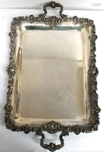 Black, Starr & Frost Antique Sterling Silver Tray