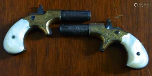 Historic Remington Derringer Guns LA History Provenance