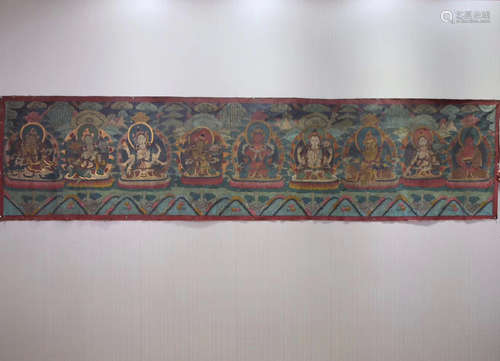 A BUDDHIST THANGKA