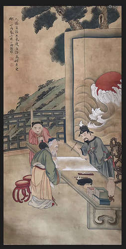 A XIAOHAI WENG PAINTING