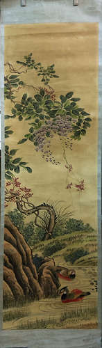 17-19TH CENTURY, UNKNOW <TENG LUO YUAN YANG> PAINTING, QING DYNASTY