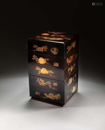 Japanese Vintage Lacquer Box