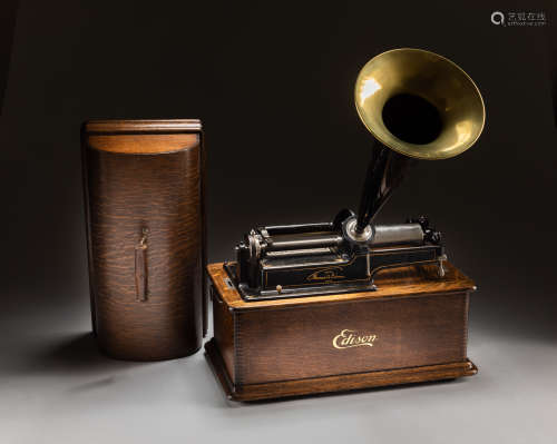 Vintage Edison Home Phonograph