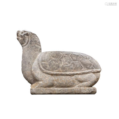Chinese Antique Han Dynasty Turtle Stone