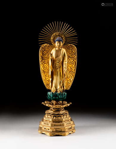 Antique Japanese Buddha