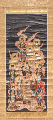 Antique Painting Buddha