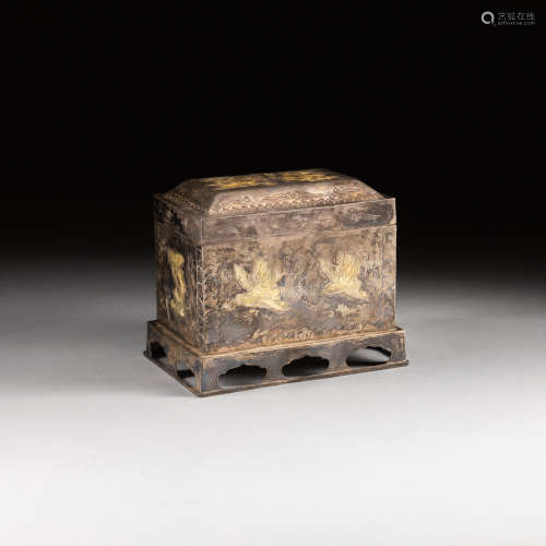 Tang Antique Sterling Silver Box