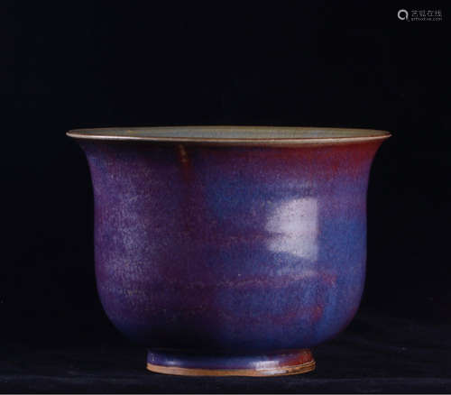 A JUN YAO EVERT RIM FLOWER POT