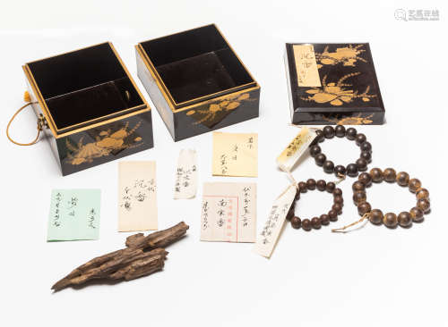 Chinese/Japanese Antique Agarwood Pendant
